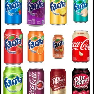 Assorted American Sodas & Candies