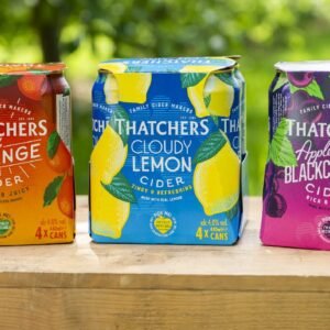 Thatchers Cider (Blood Orange, Cloudy Lemon, Apple & Blackcurrant)