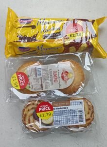 Marmorkuchen Marble Cake, Almond Rounds, & Marimba's